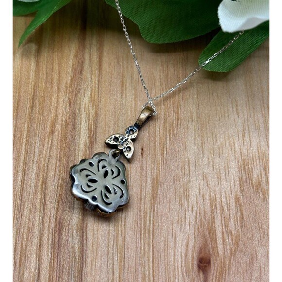 925 Sterling Silver Turkish Vintage Necklace forWomen,NEW,Antique,Handmade - Picture 3 of 4